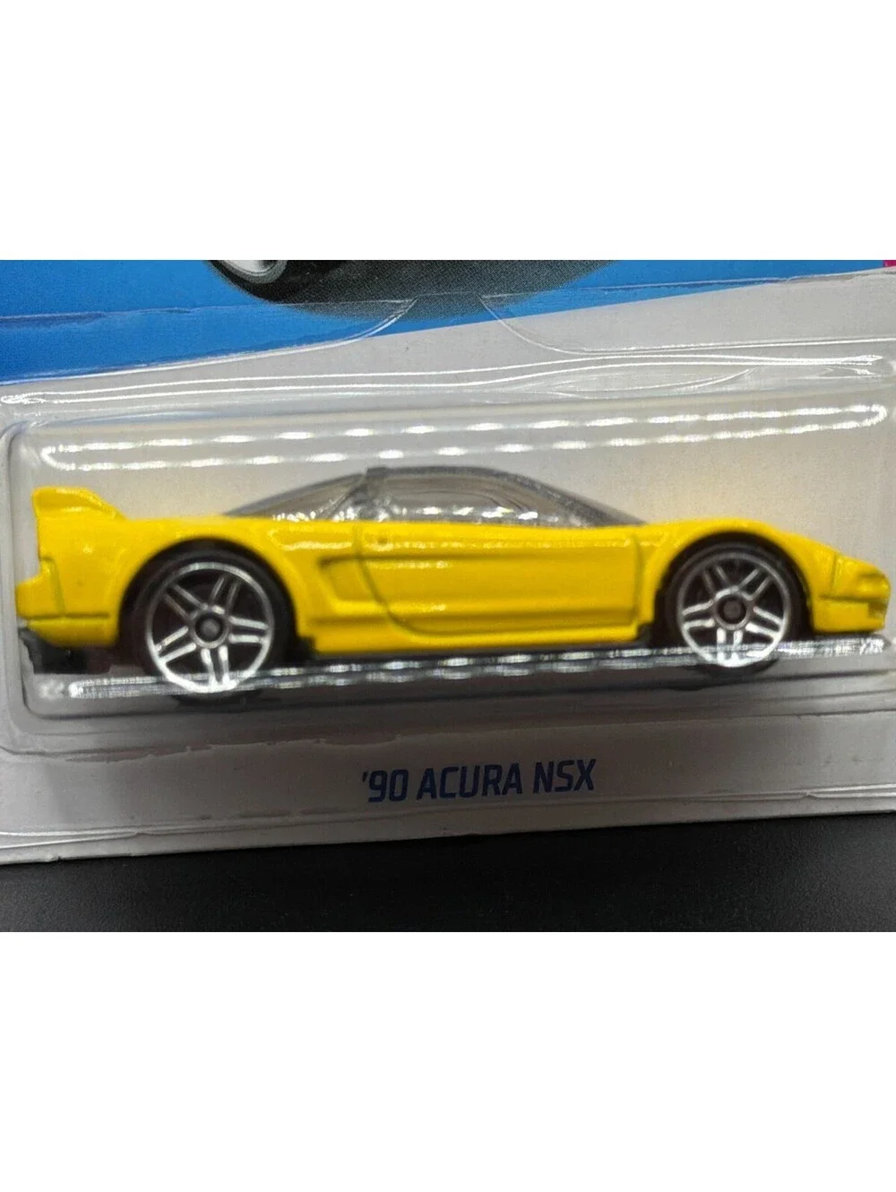 Hot Wheels '90 Acura NSX Yellow HW: The '90s 2/10 175/250 JDM Diecast Mint on Ca